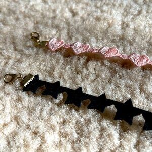 Bundle of Two | Heart and Star Chokers